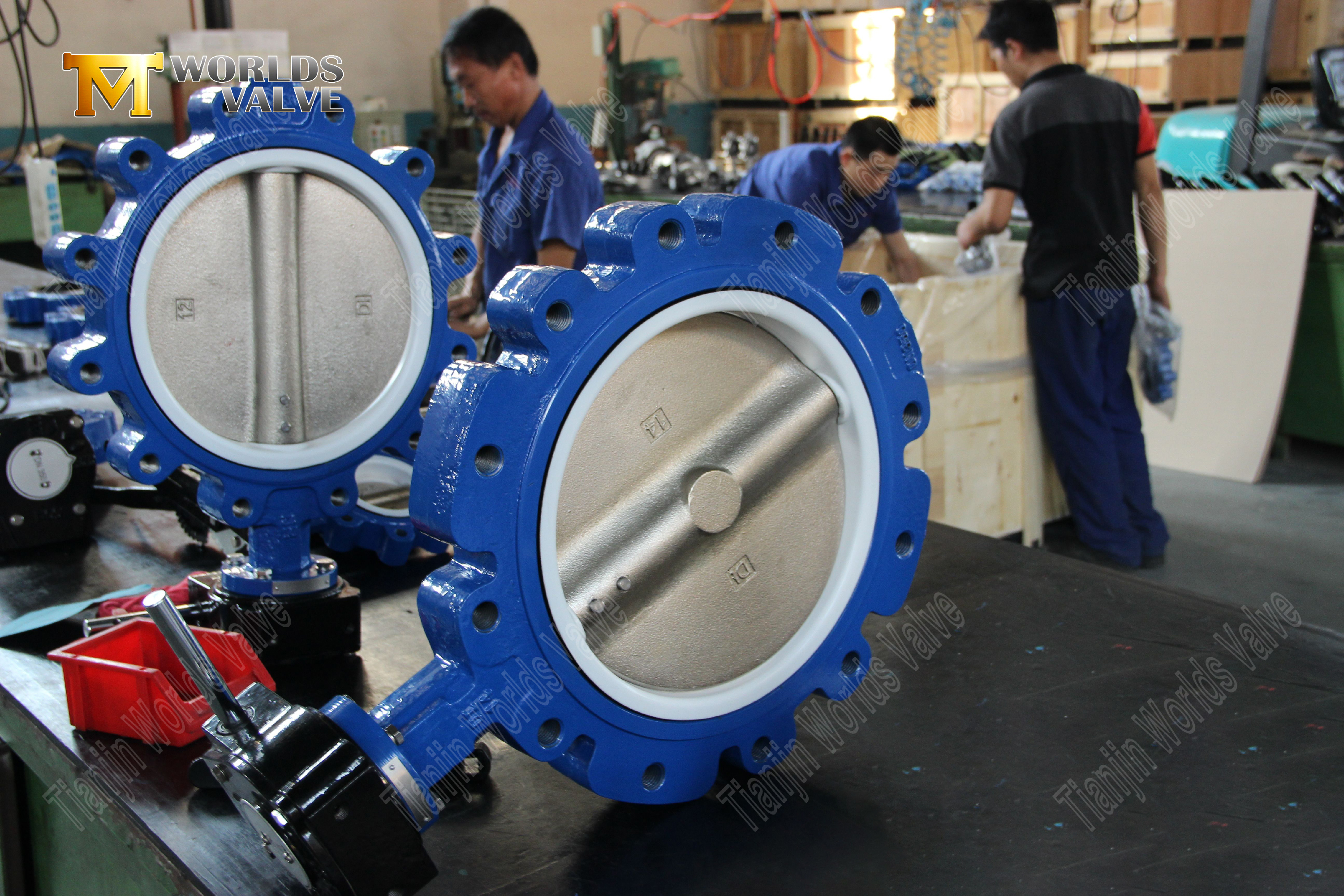 Lug Type Butterfly valves with Teflon Seat Luggfjärilventil