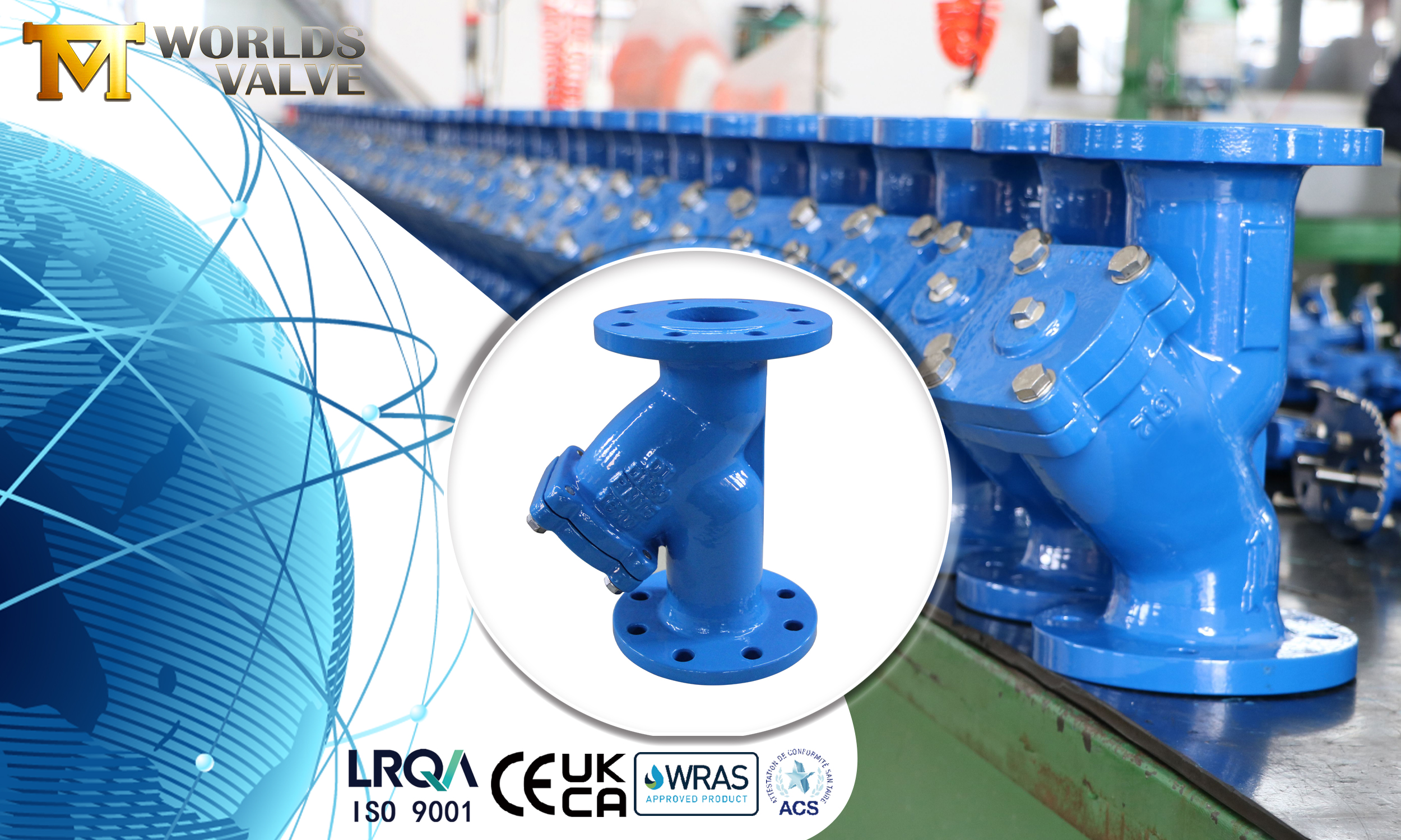 Rollen för Y -typärer i HVAC -system och industriella processledningar