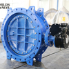 Double Offset Flanged Gummi Butterfly Valve EN558 Series14