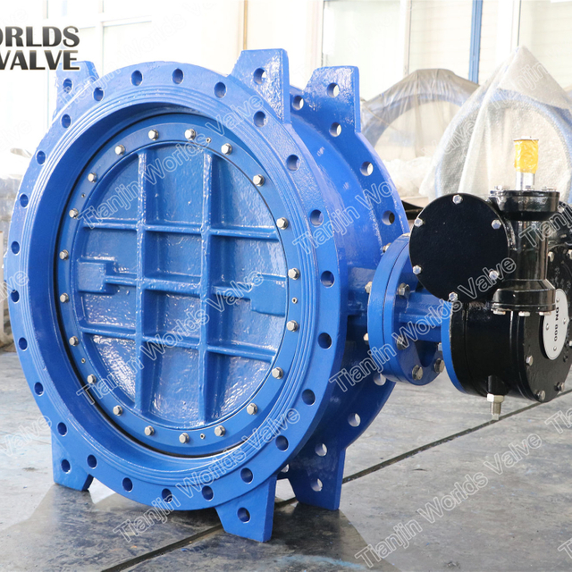 Double Offset Flanged Gummi Butterfly Valve EN558 Series14