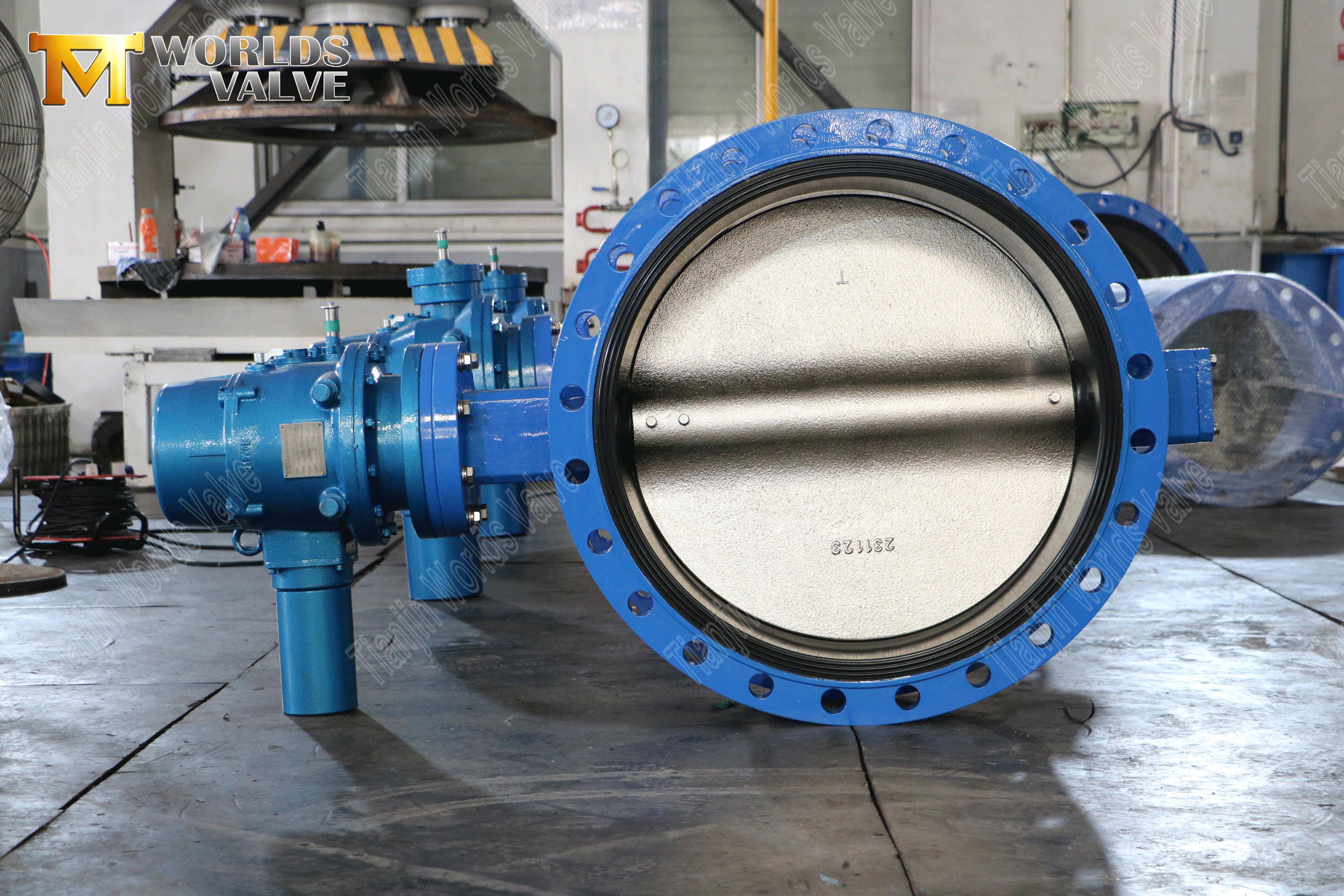 OEM Factory f&ouml;r fj&auml;rilsventil -elektriska st&auml;lldonfl&auml;ns av fl&auml;ns Ventiler (2)