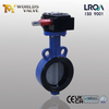 Wafer fjärilsventil med nylonbelagd skiva & WCB -kropp | Kostnadseffektiv korrosionsmotstånd