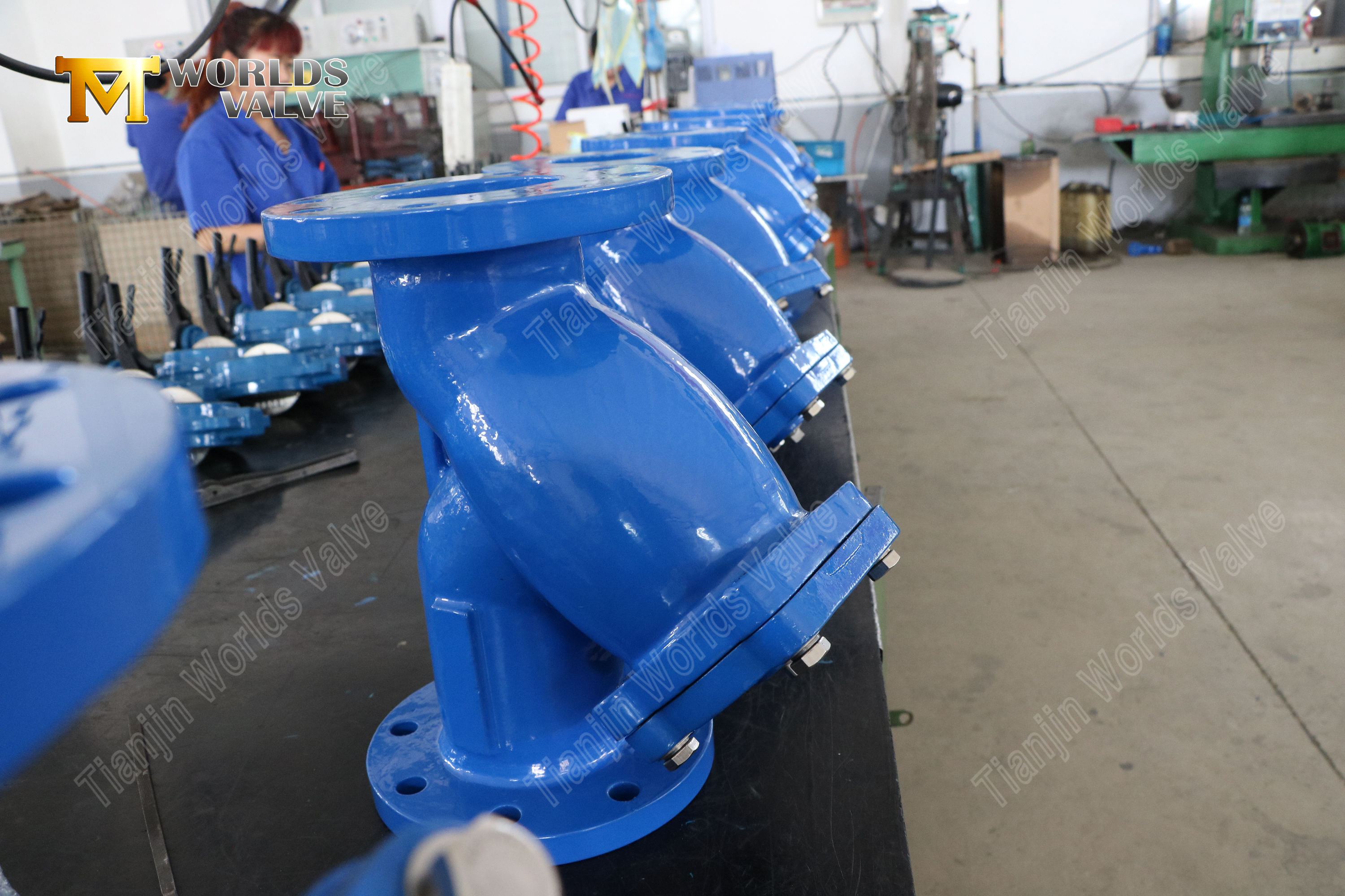 Ductile Iron Y Siler Flanged Tabell E PN16-2