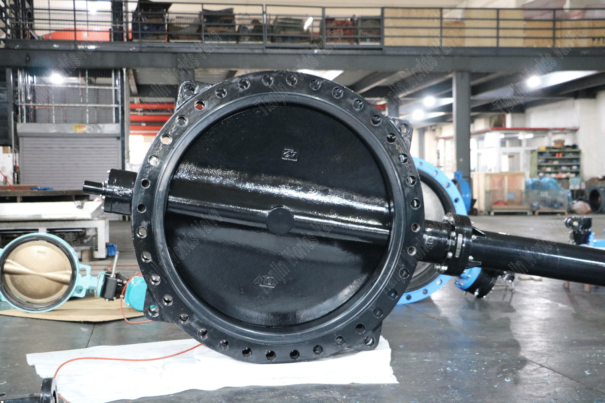 DI -skiva med nylonbelagd fj&auml;rilsventil med f&ouml;rl&auml;ngningsspindel (2)