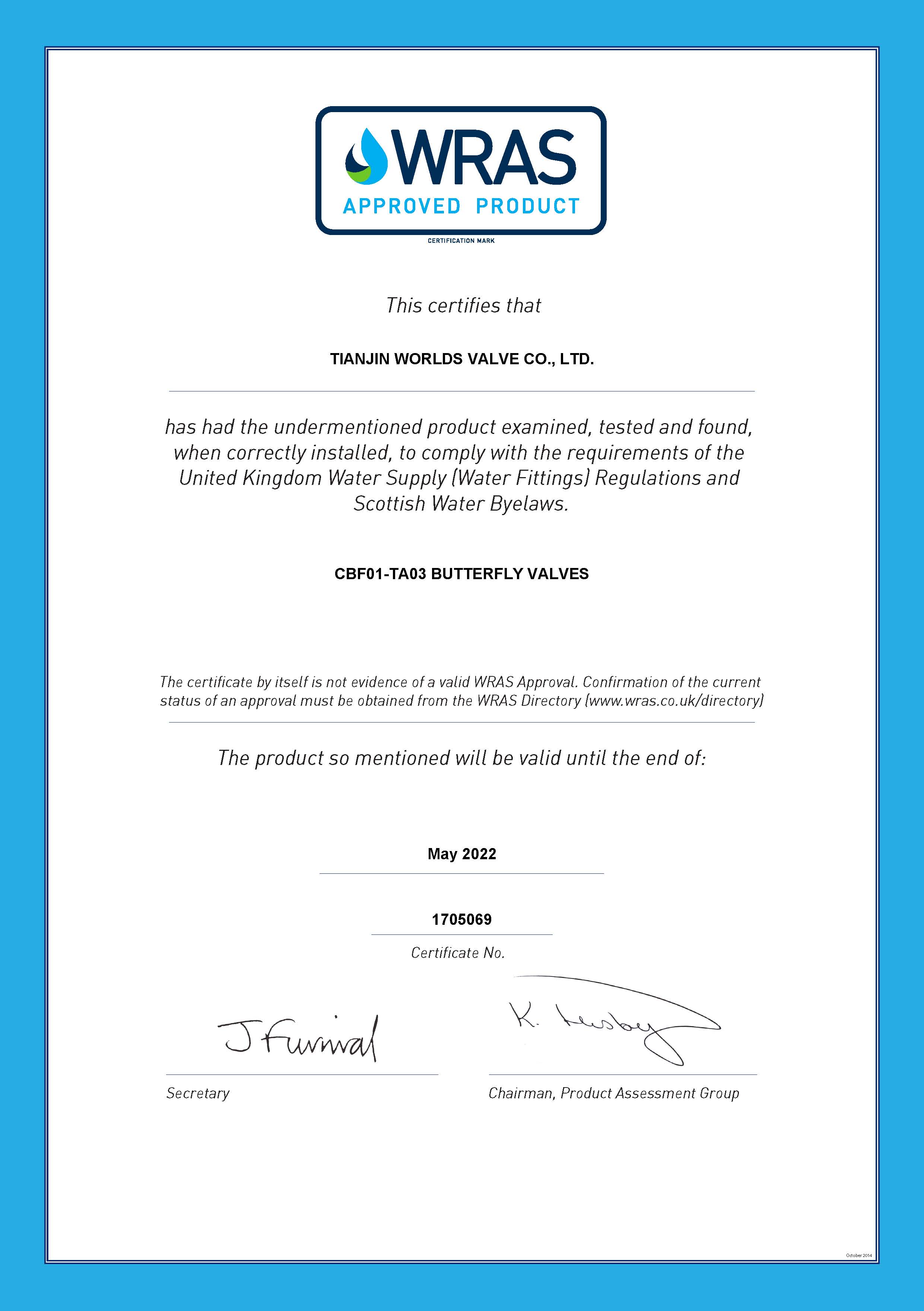 Wras fj&auml;rilventil