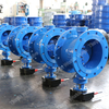 Double Offset Flanged Butterfly Valve GGG40 GGG50 DI CI