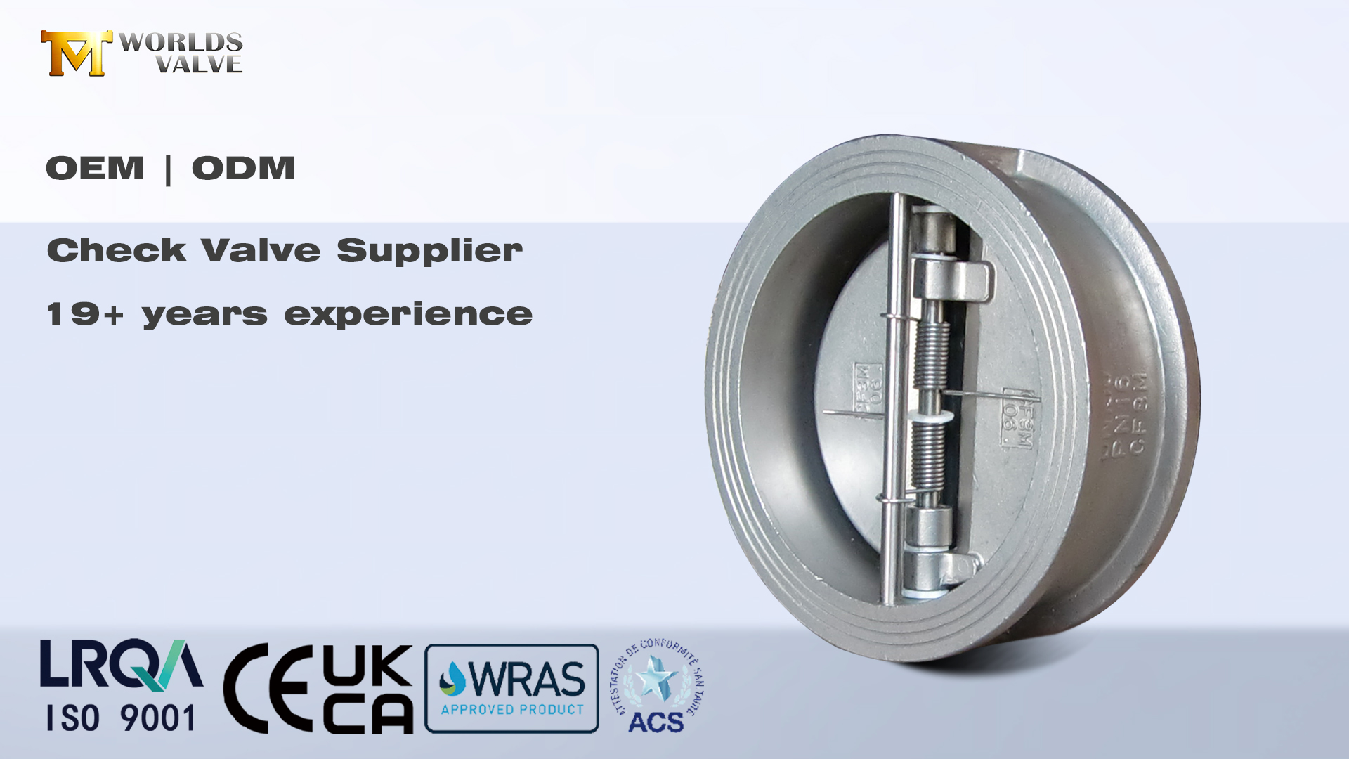 Backventiler: väsentligt återflödesskydd för industriella system | Världsventil