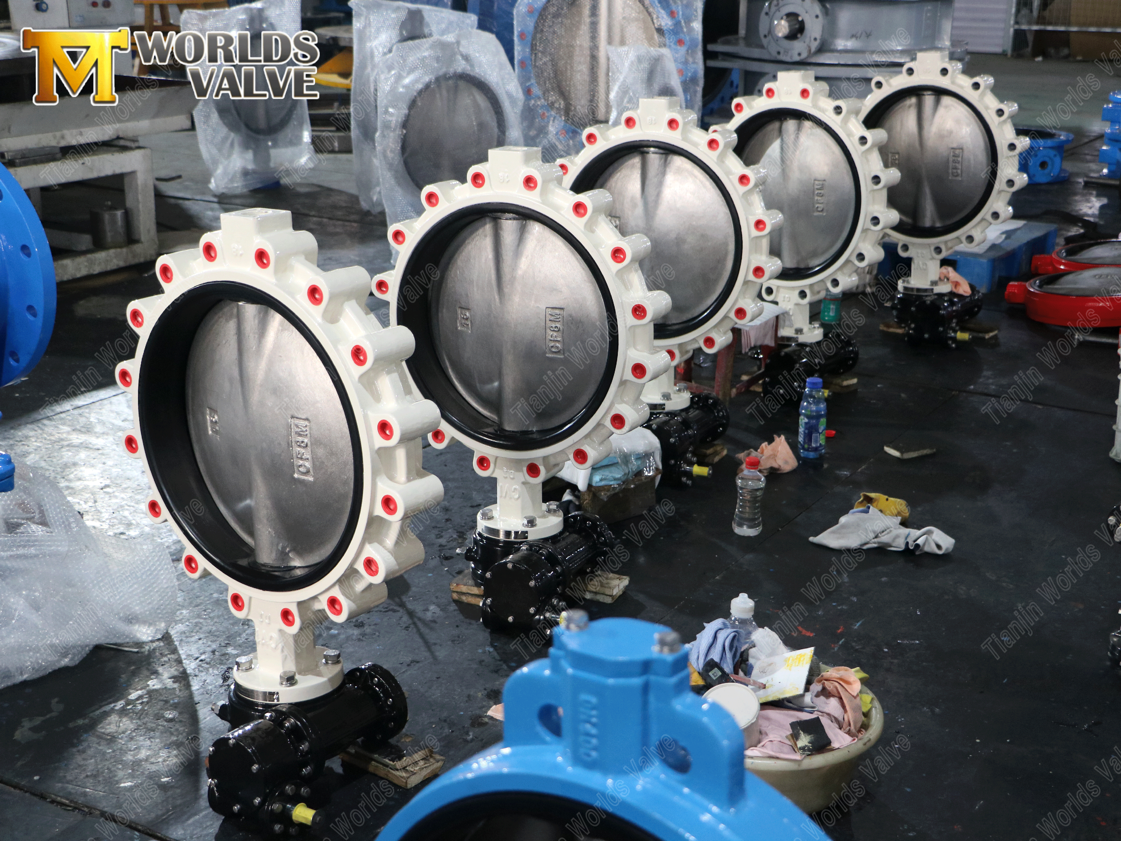 Worm Gear Lug Type Fj&auml;rilsventil-1