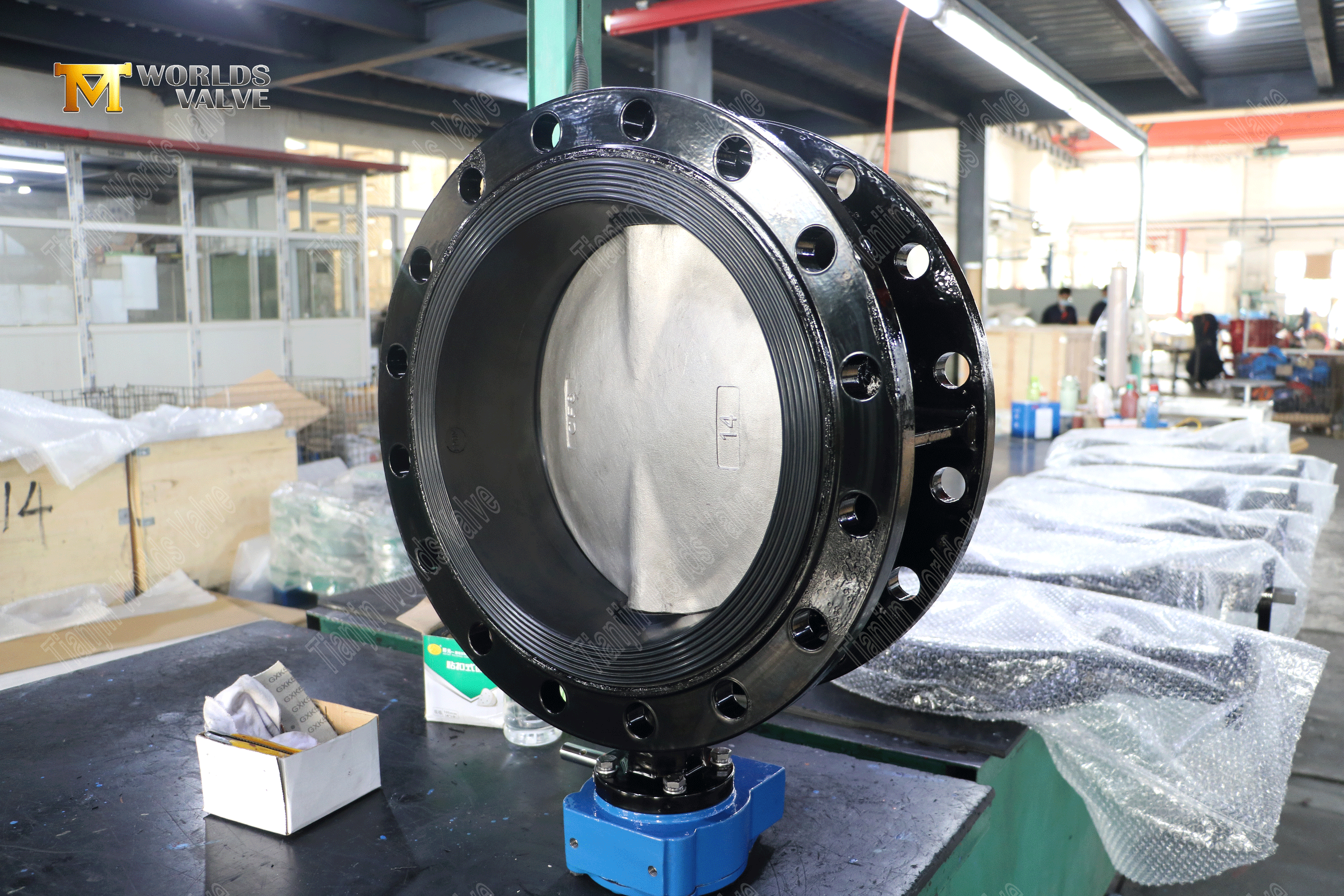 China Butterfly Valve Manufacturer - Ductile Iron Body & Duplex rostfritt st&aring;lskiva (1)