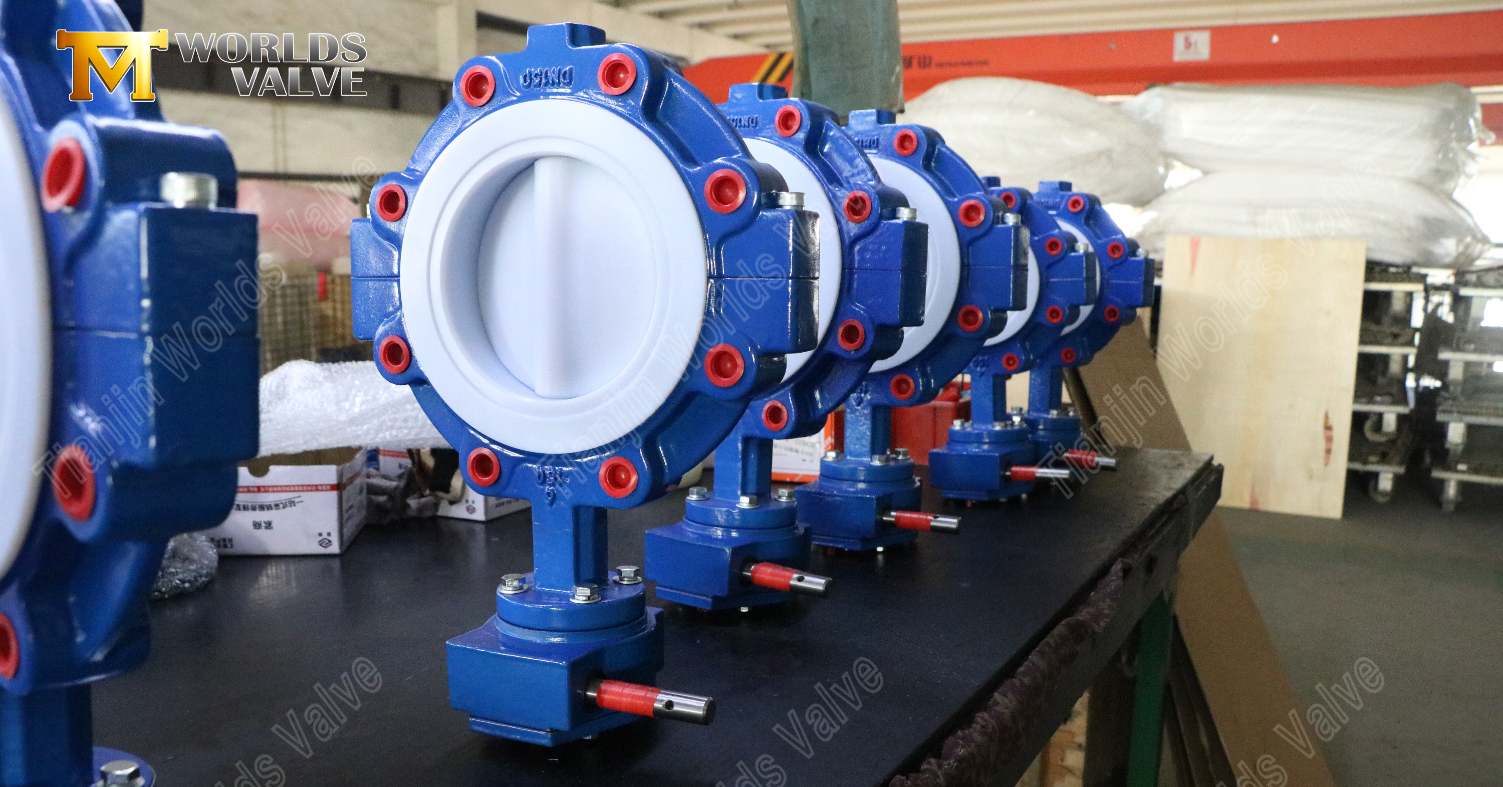 Teflonf&ouml;rseglade spj&auml;llventiler med delad kropp (1)