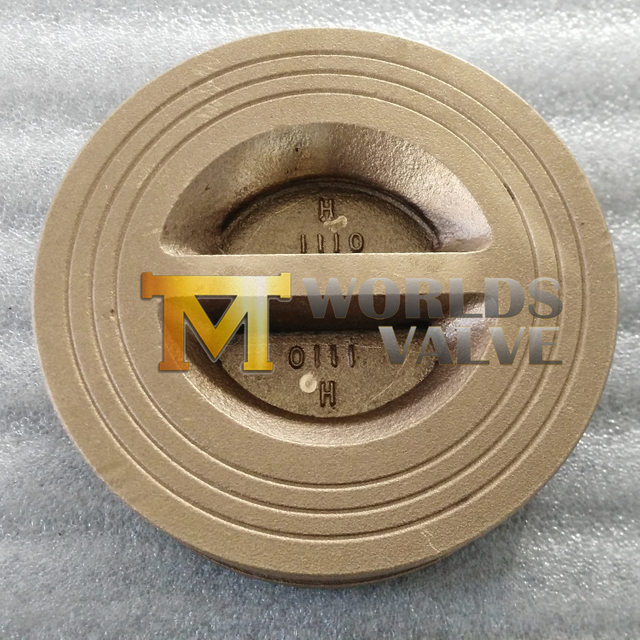 Albronze C95400 C95500 C95800 WAFER-backventil