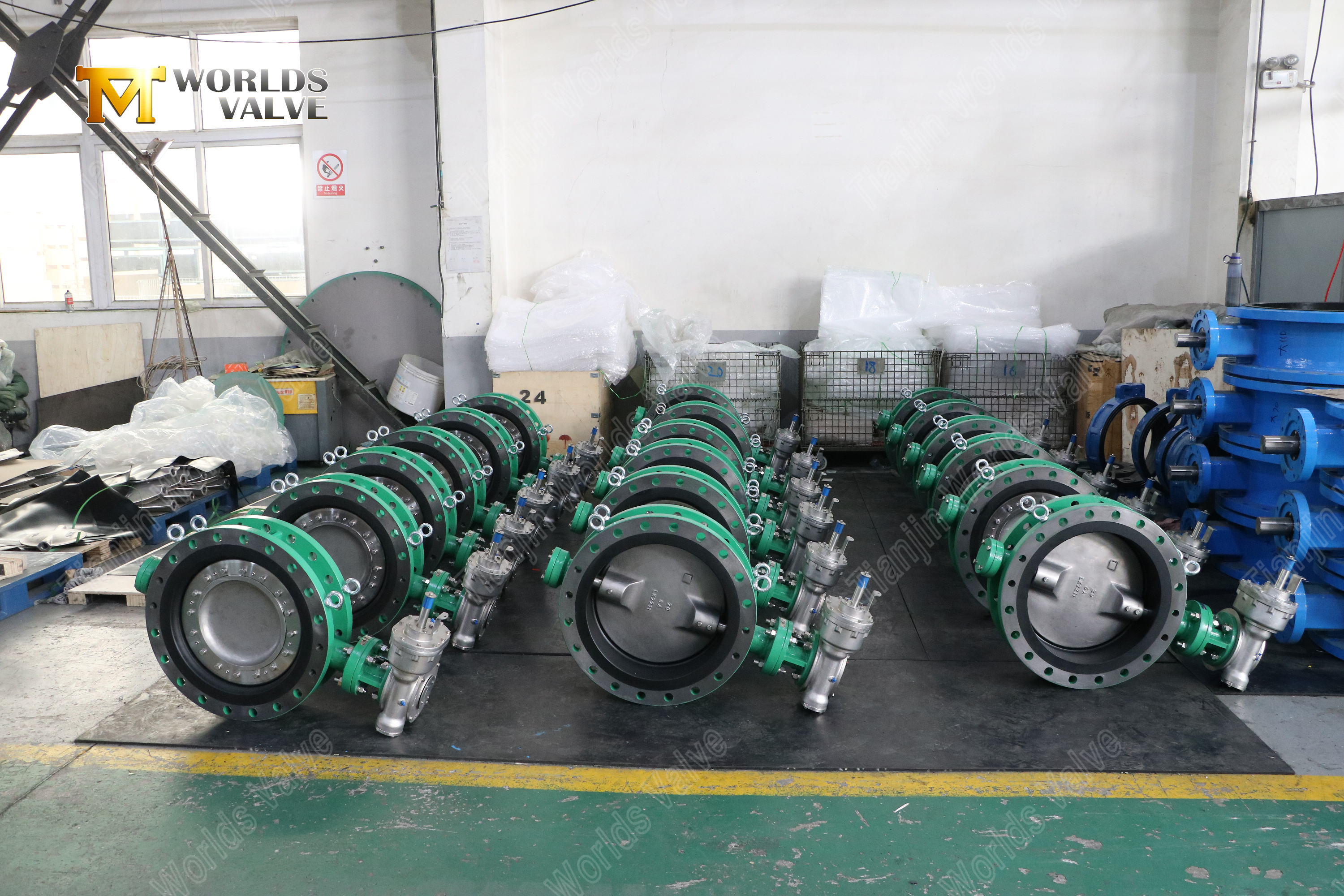 Dubbel offset dubbelfas st&aring;lfj&auml;rilsventil med ebonit s&auml;te-1 (3)