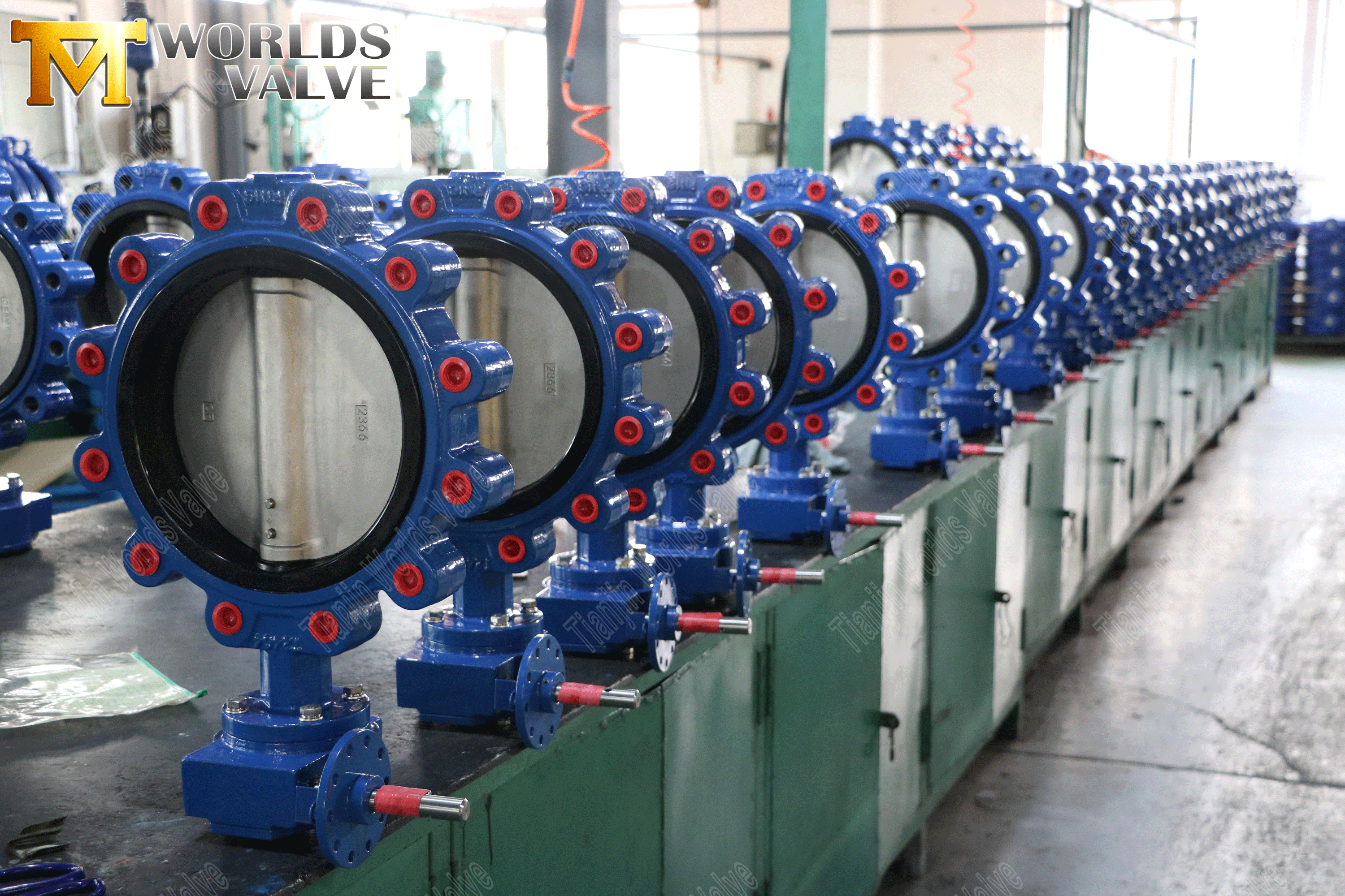 Koncentrisk fj&auml;rilsventilstillverkare-LUG-typfj&auml;rilventil med spakhandtag (8)