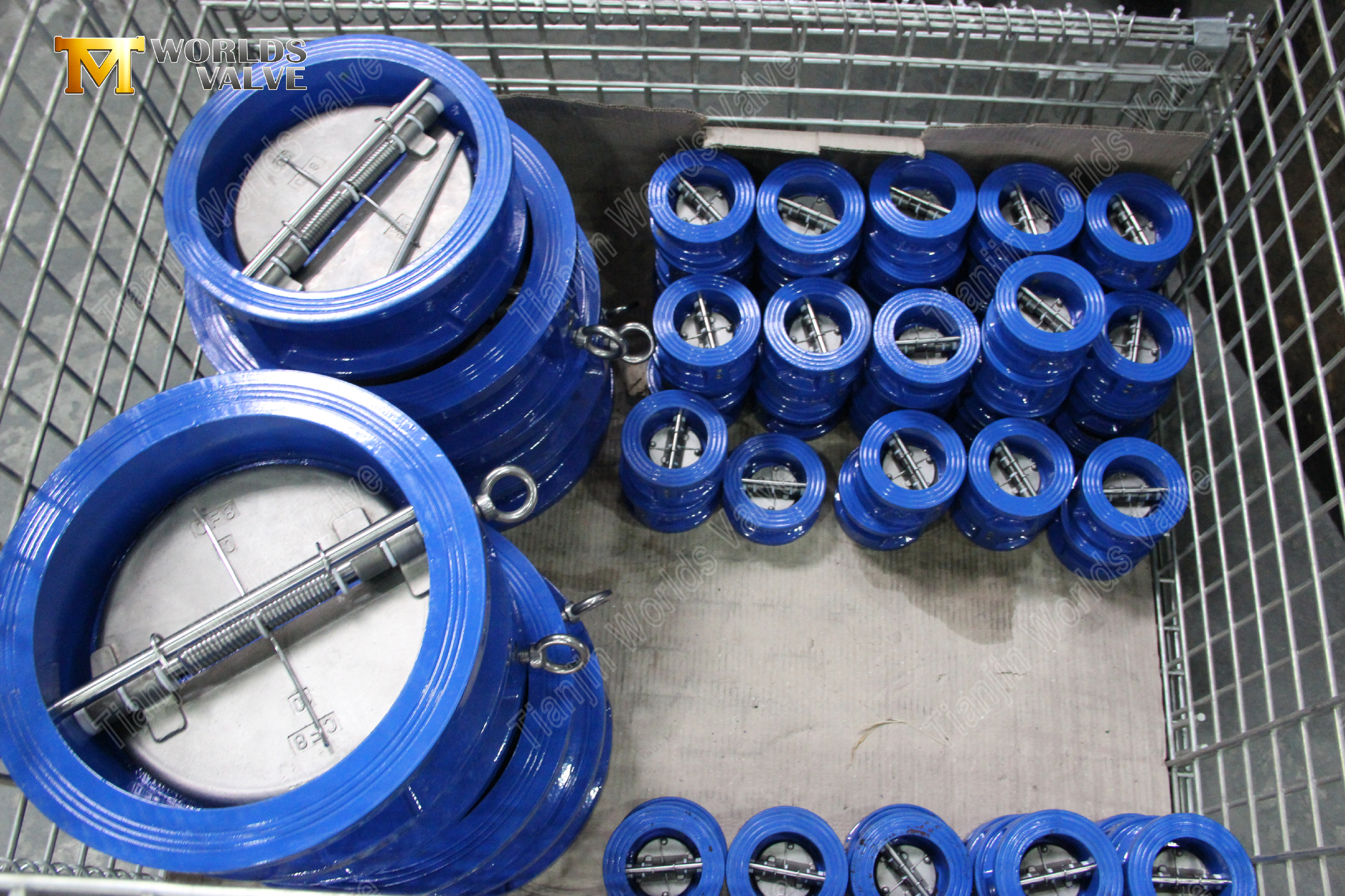 24-DN600-GGG40-Body-CF8M-Disc-Dual-Plate-Wafer-Check-Valve-PN10--Reliable-Valve-Supplier-5