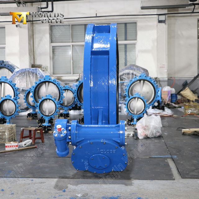 Vattenbehandling U Typ vridspjällsventil | Nylon 11 belagd skiva | WRAS godkänt alternativ