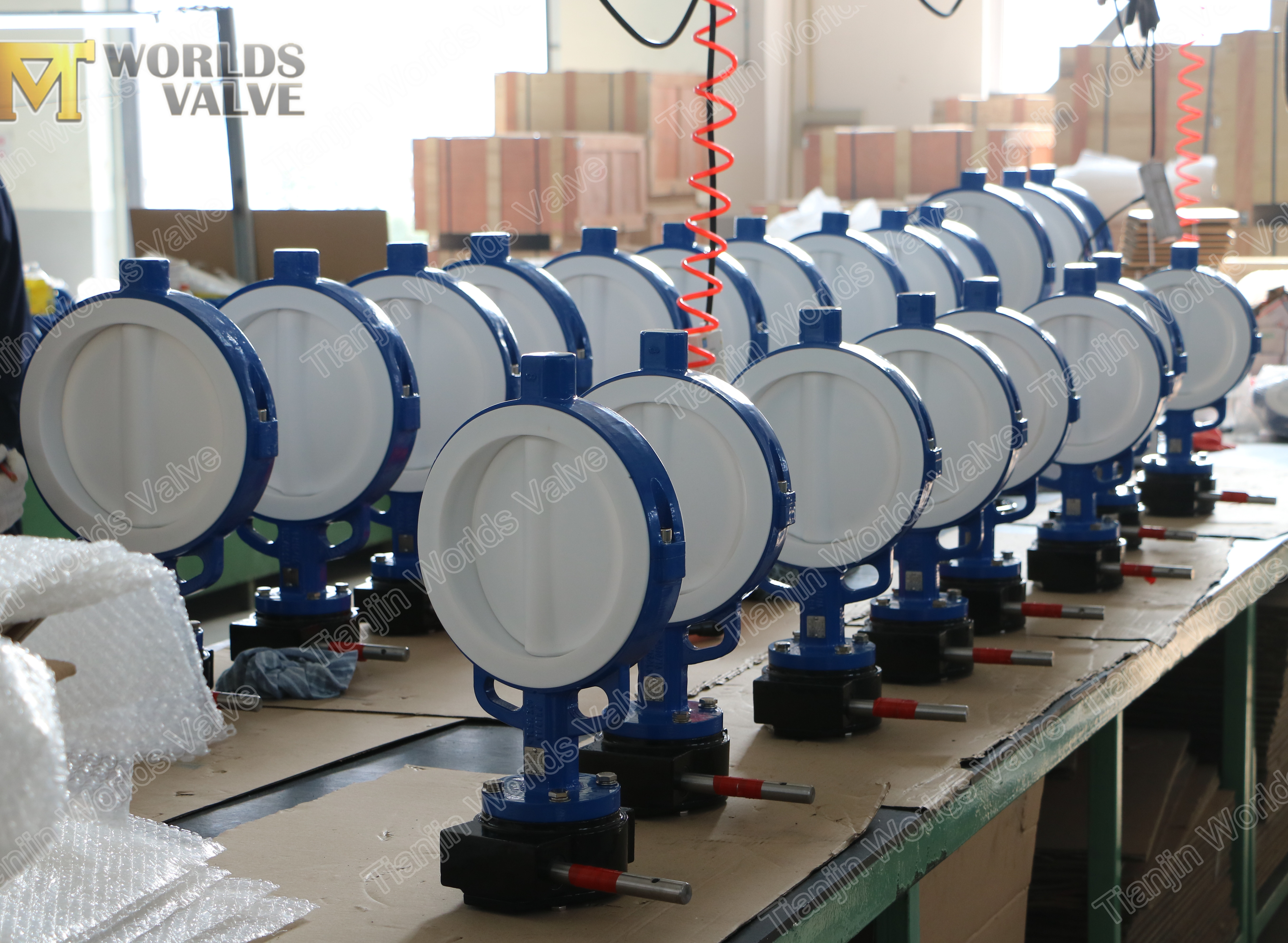 2 PTFE SEAT Tv&aring; bitar Kroppsdelad kroppsplatta Butterflyventil