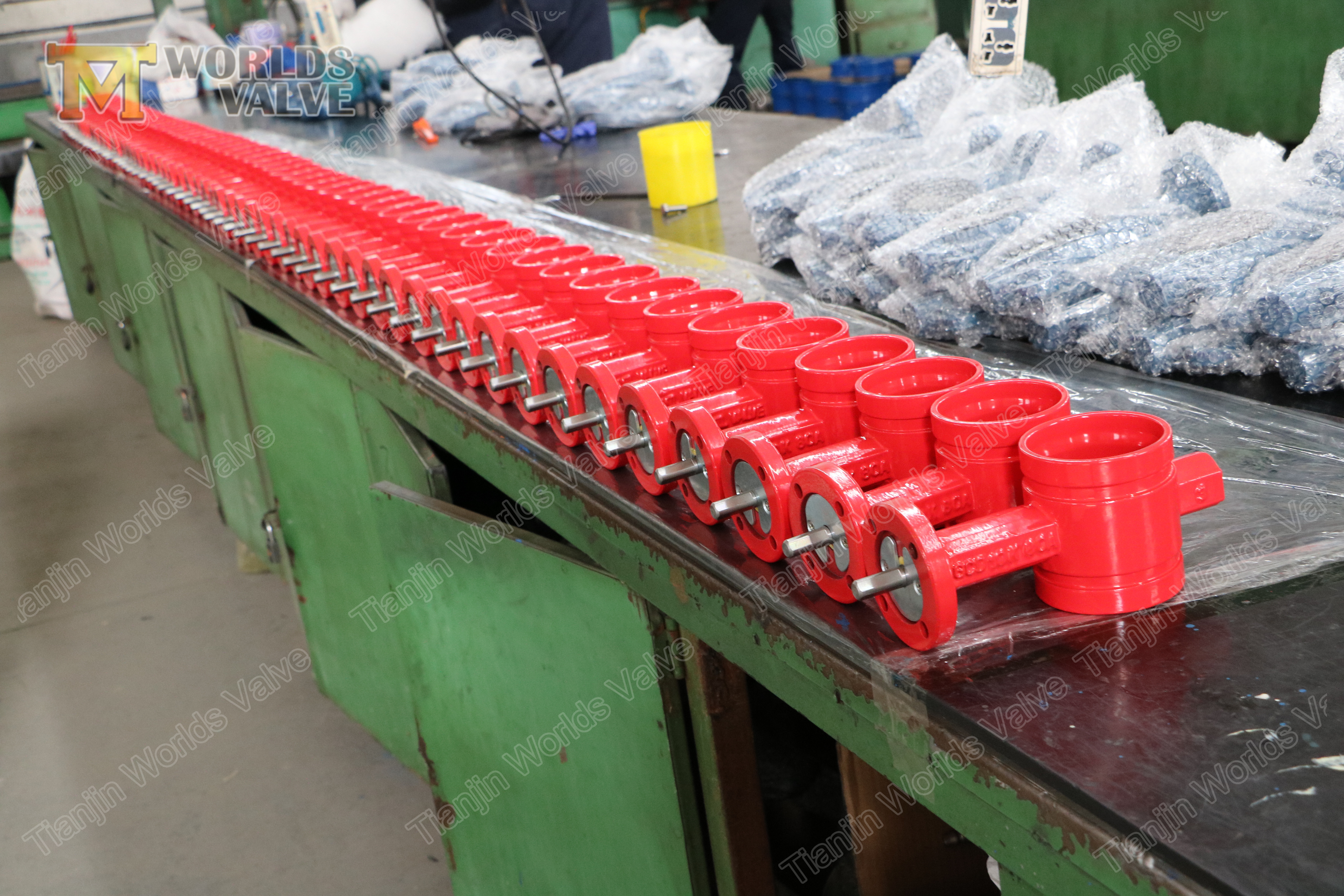 3 duktil j&auml;rn di r&auml;fflad fj&auml;rilventil