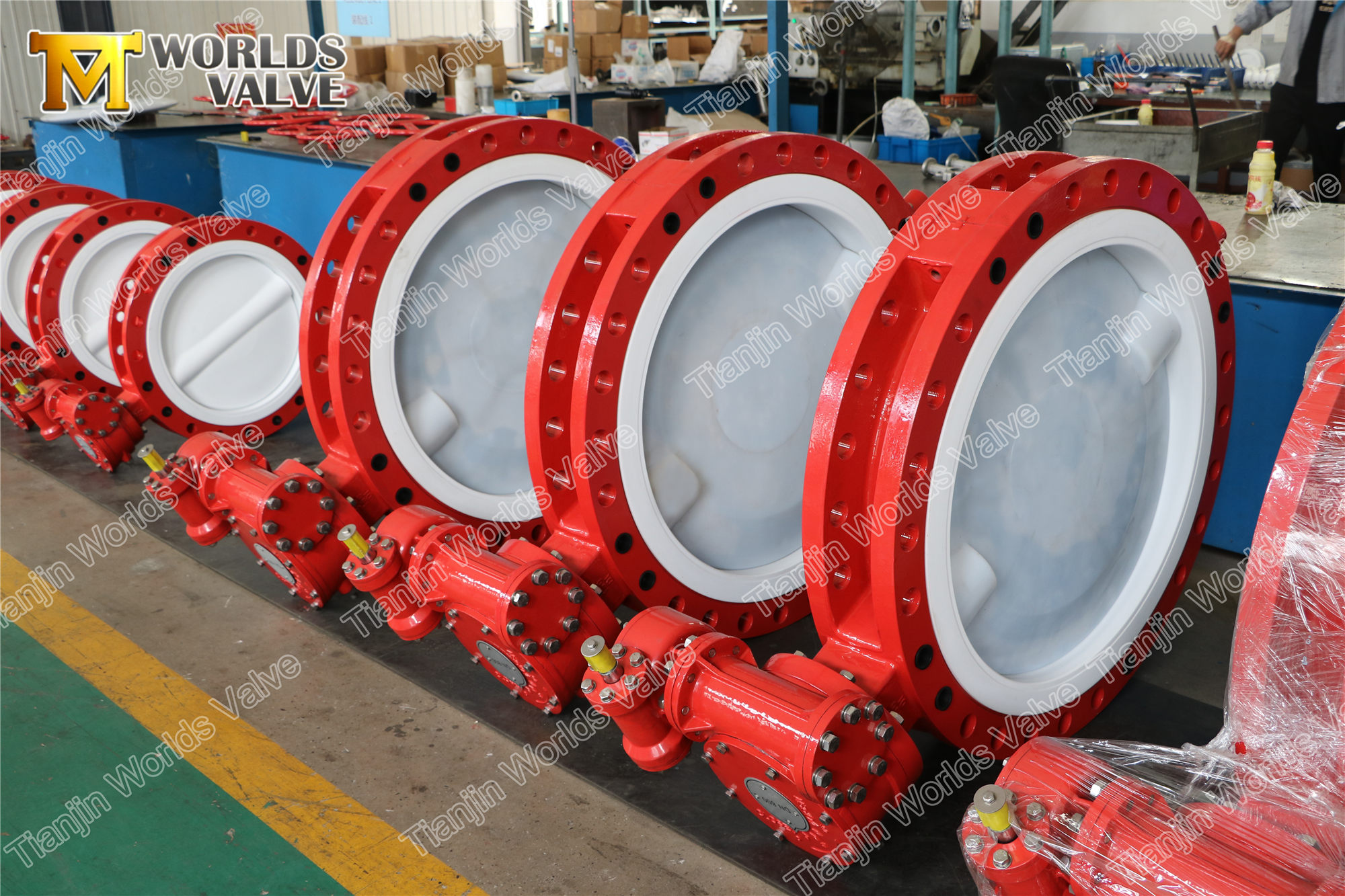 2 PFA-belagd dubbelfl&auml;nsfj&auml;rilventil