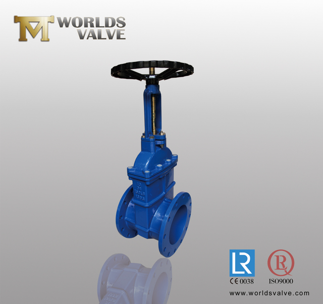 Utanför skruv och ok gummi sittande portventiler BS5163