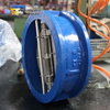 Rostfritt stål Double Disc Wafer Type Non-Return Valve | Nollläckage förebyggande av backflöde