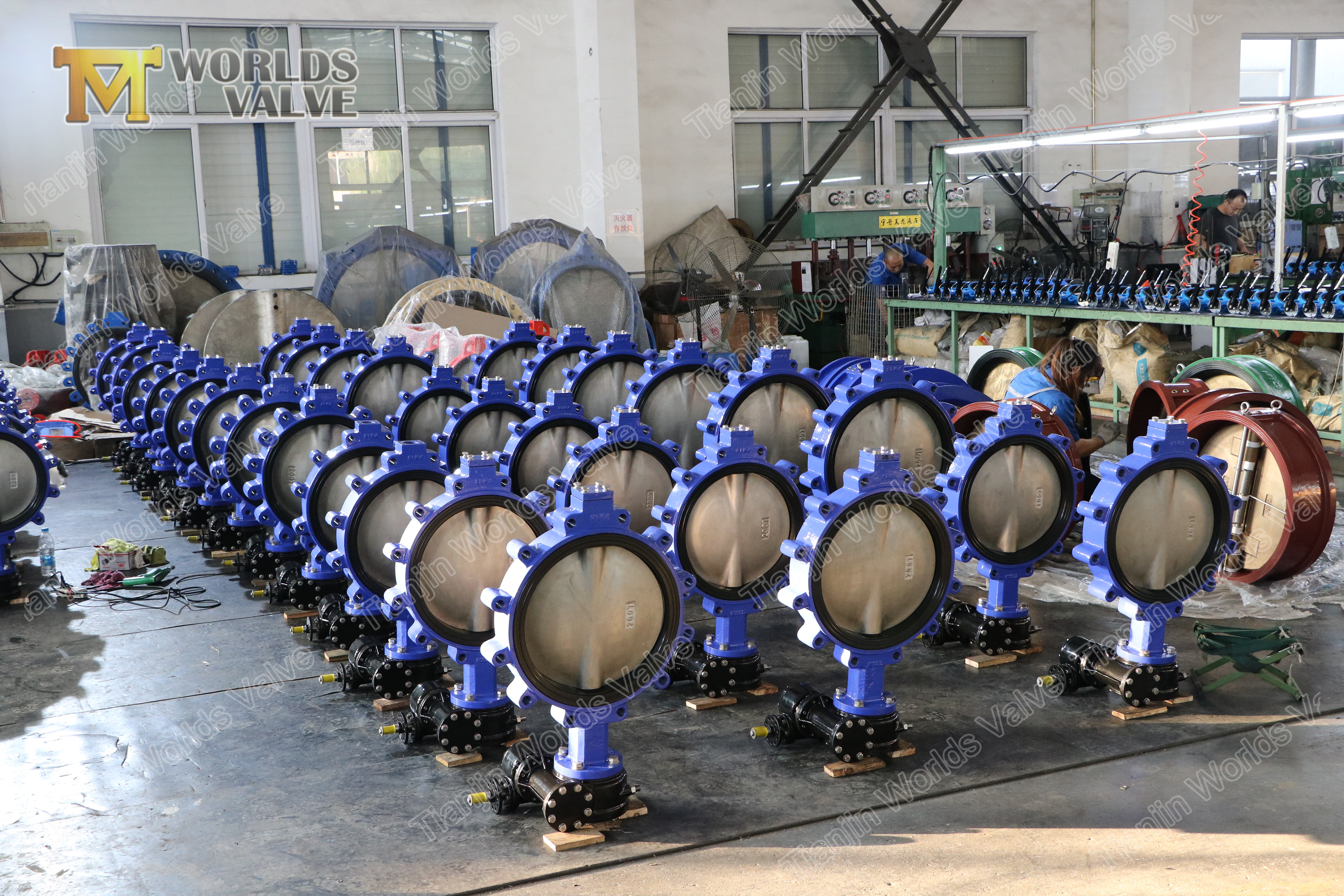 4 A536 A395 Duktil j&auml;rnfj&auml;rilventil,