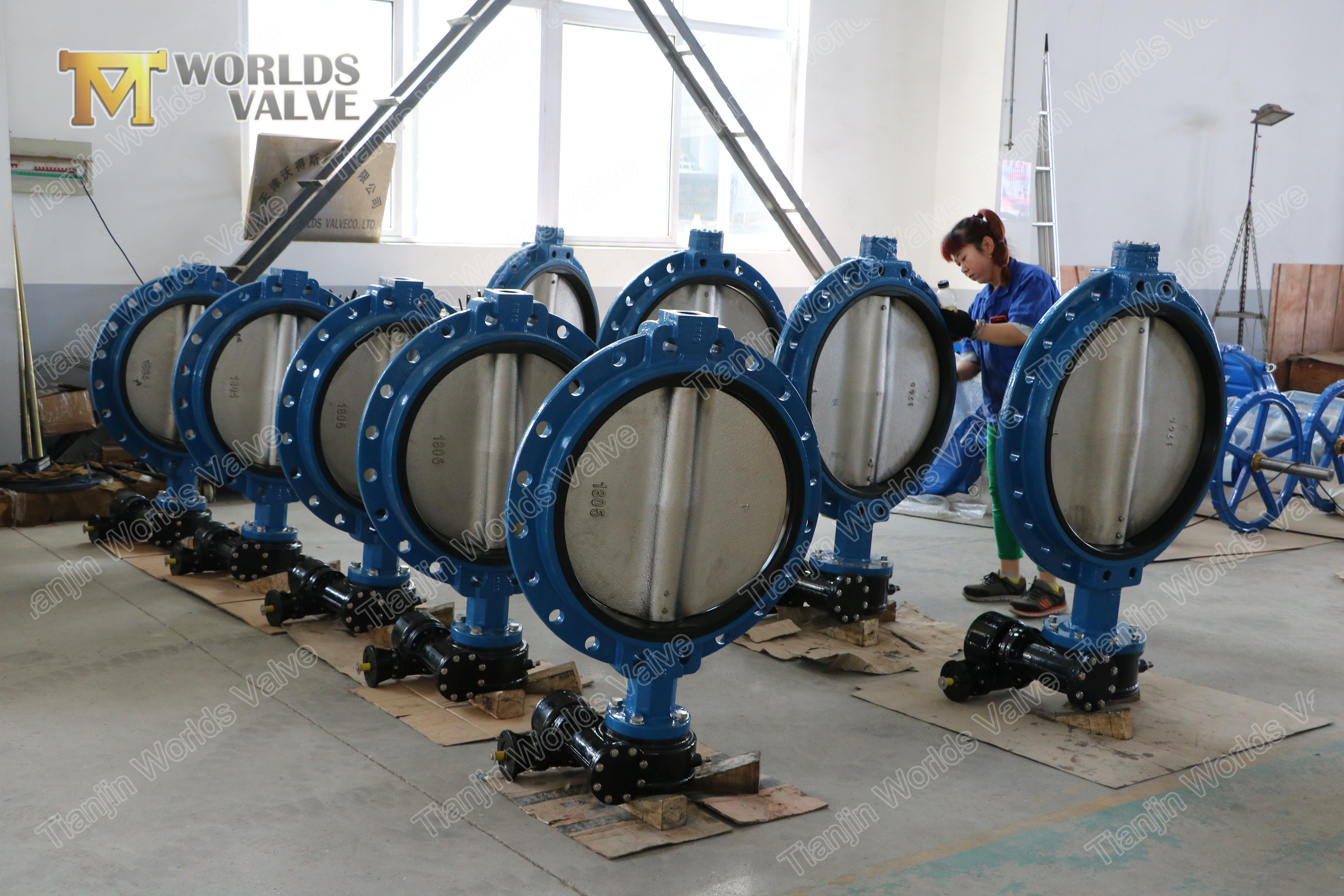 5 enkelfl&auml;ns duktil j&auml;rnfj&auml;rilventil