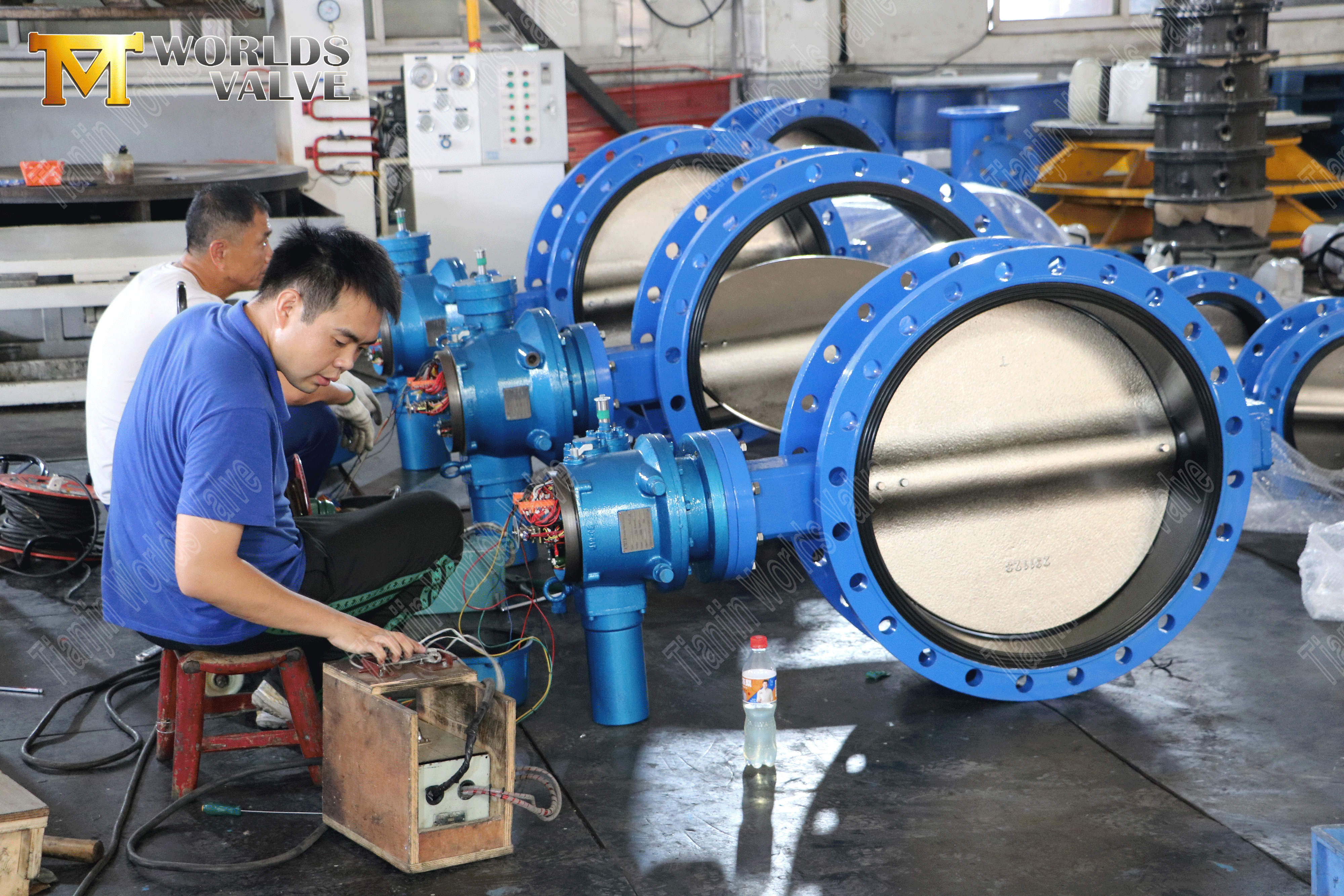 OEM Factory f&ouml;r fj&auml;rilsventil -elektriska st&auml;lldonfl&auml;ns av fl&auml;ns Ventiler (1)