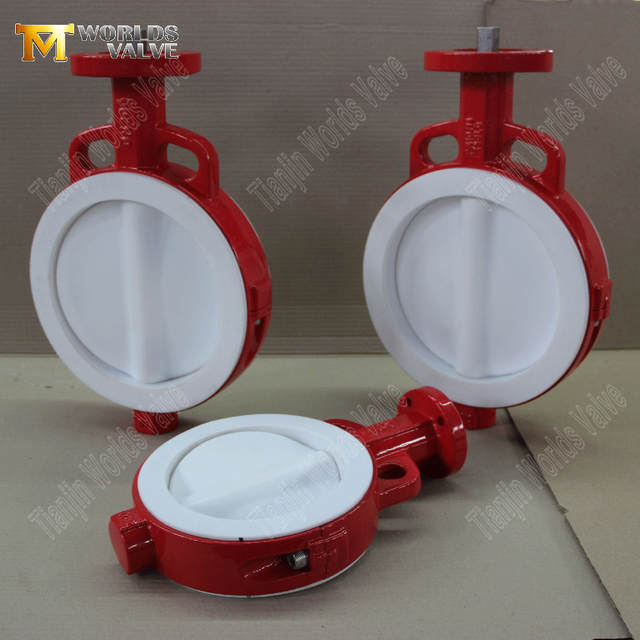 PTFE FULLTYDEDA WAFER Butterfly Valve