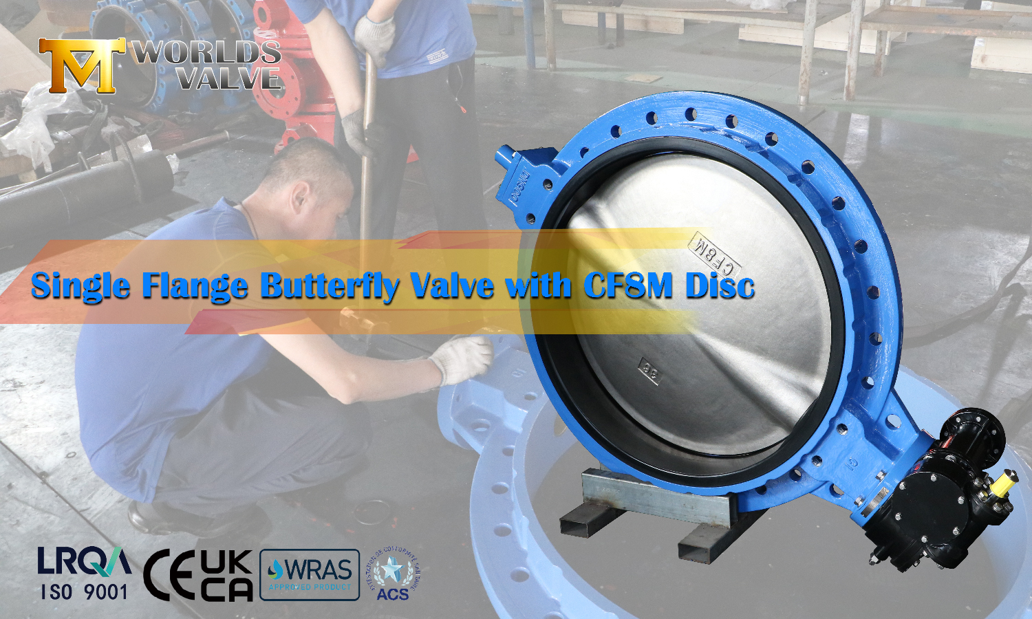 Enkel fläns CI-fjärilsventil med CF8M-skiva: Kostnadseffektiv korrosionsbeständighet för tunga applikationer