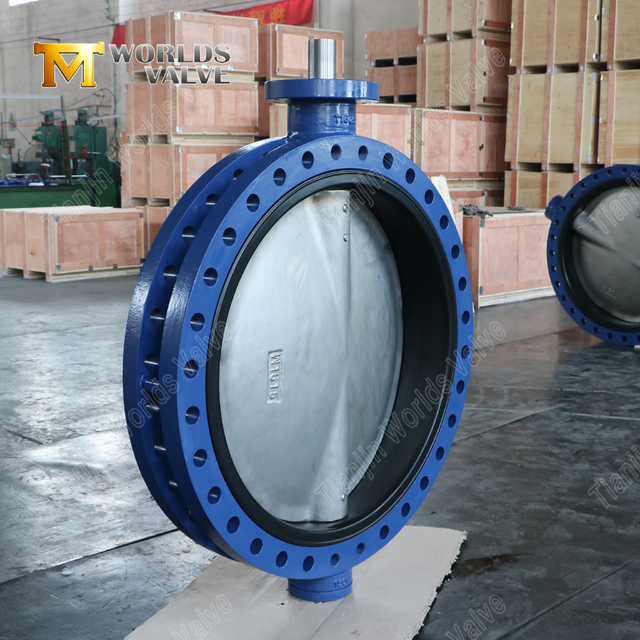 U-form fjärilsventil med CF8M-skiva och utbytbar EPDM-säte | Högeffektiv flödeskontrolllösning