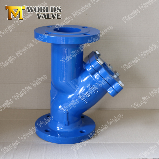 Duktil järn Y-typfilm med SS-skärm