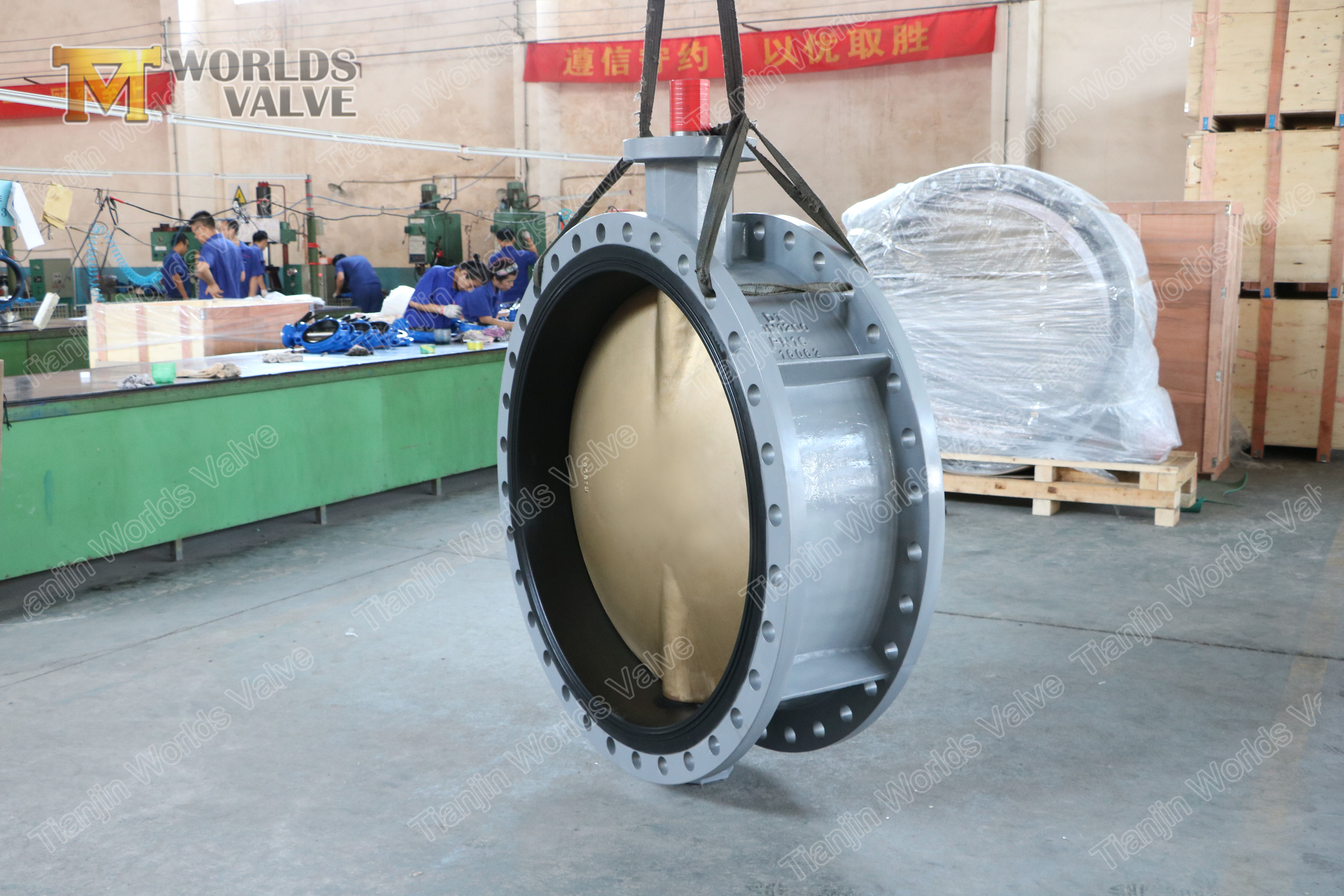 5 dubbelfl&auml;nsfj&auml;rilventil med elektrisk st&auml;lldon