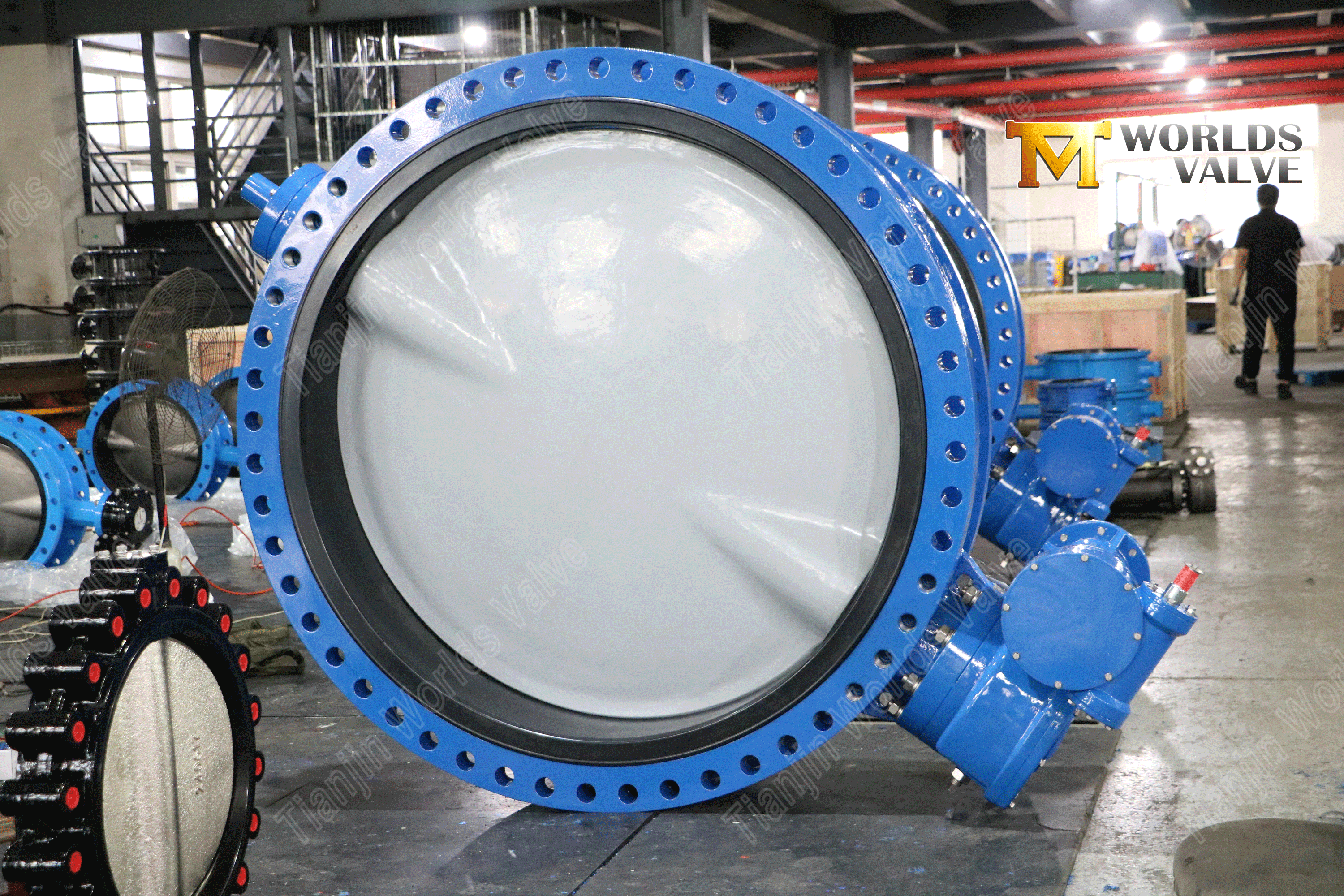 Vattenbehandling U-typ vridspj&auml;llsventil Nylon 11-belagd skiva WRAS-godk&auml;nd tillval (4)