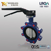 Lug Butterfly Valve–PN16, aluminiumhandtag, OEM-tillverkare