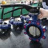 Lug Butterfly Valve–PN16, aluminiumhandtag, OEM-tillverkare